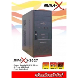 Case Simbadda SIM X S-2627 + PSU 380Watt